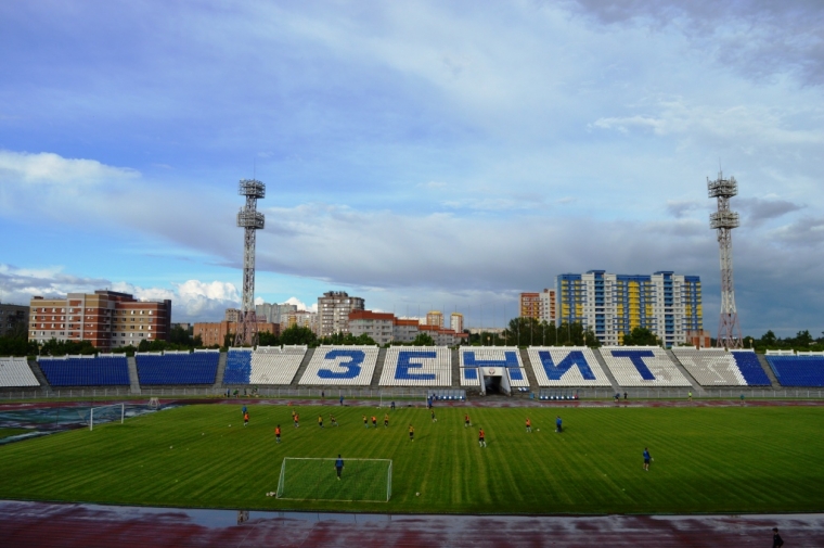 "Тамбов" прибыл в Ижевск и провел первую тренировку!