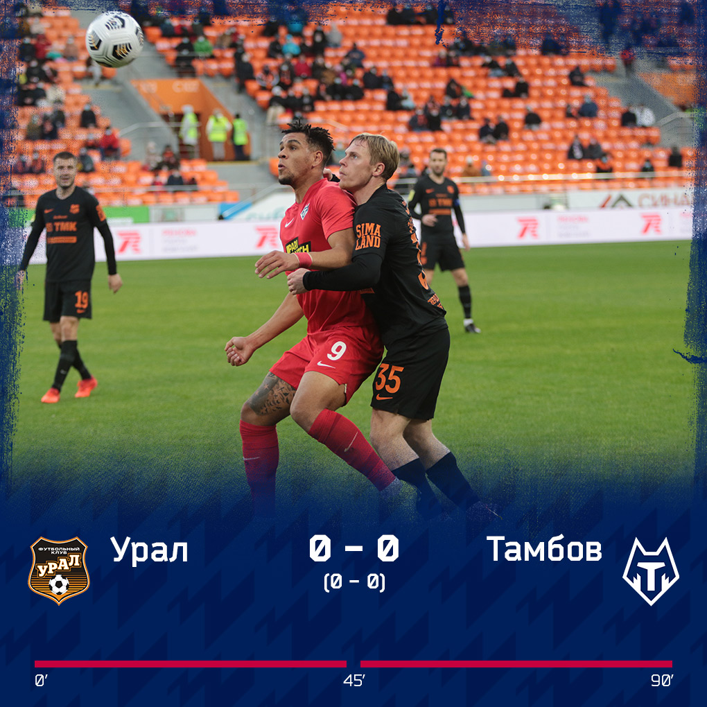 "Урал" - "Тамбов": протокольные данные