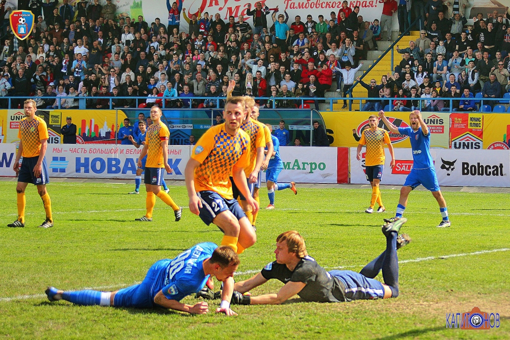 ФНЛ. 34-й тур. "Тамбов" - "Луч-Энергия" 1:0. Тамбов- Луч-Энергия 1:0