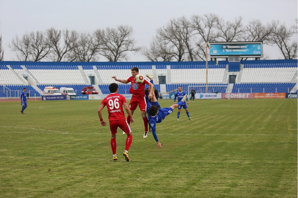 ФНЛ. 26-й тур. "Ротор-Волгоград" - "Тамбов" (1:0). Ротор-Волгоград - Тамбов