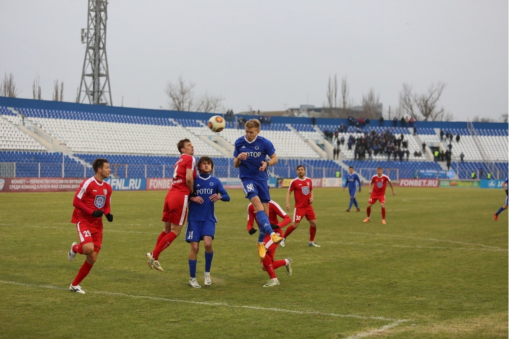 ФНЛ. 26-й тур. "Ротор-Волгоград" - "Тамбов" (1:0). Ротор-Волгоград - Тамбов