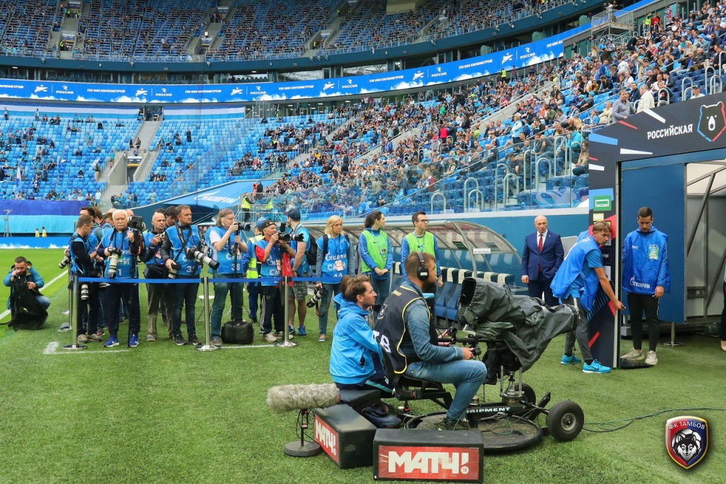 РПЛ. Сезон 19/20. 1-й тур. "Зенит" - "Тамбов" [14.07.2019]. Зенит - Тамбов