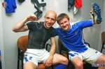 Рыбин и Васильев в раздевалке