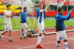 К фанатам после игры!