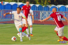 Александр Дутов с мячом